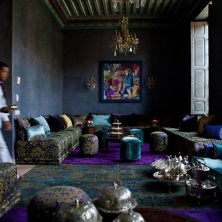 ホテル チグミザ スイーツ&パビリオンズ Ouled Jelal エクステリア 写真 The living room at the Hotel Majorelle