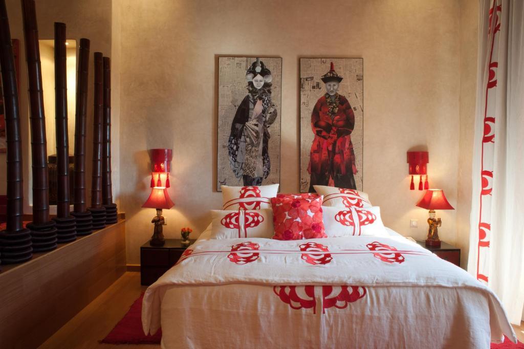 ホテル チグミザ スイーツ&パビリオンズ Ouled Jelal 部屋 写真 A bedroom at the hotel