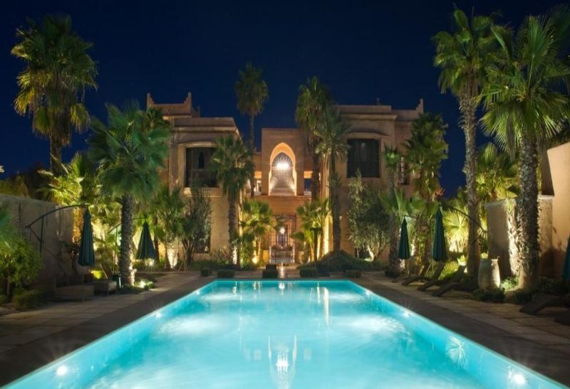 ホテル チグミザ スイーツ&パビリオンズ Ouled Jelal エクステリア 写真 The swimming pool at the hotel